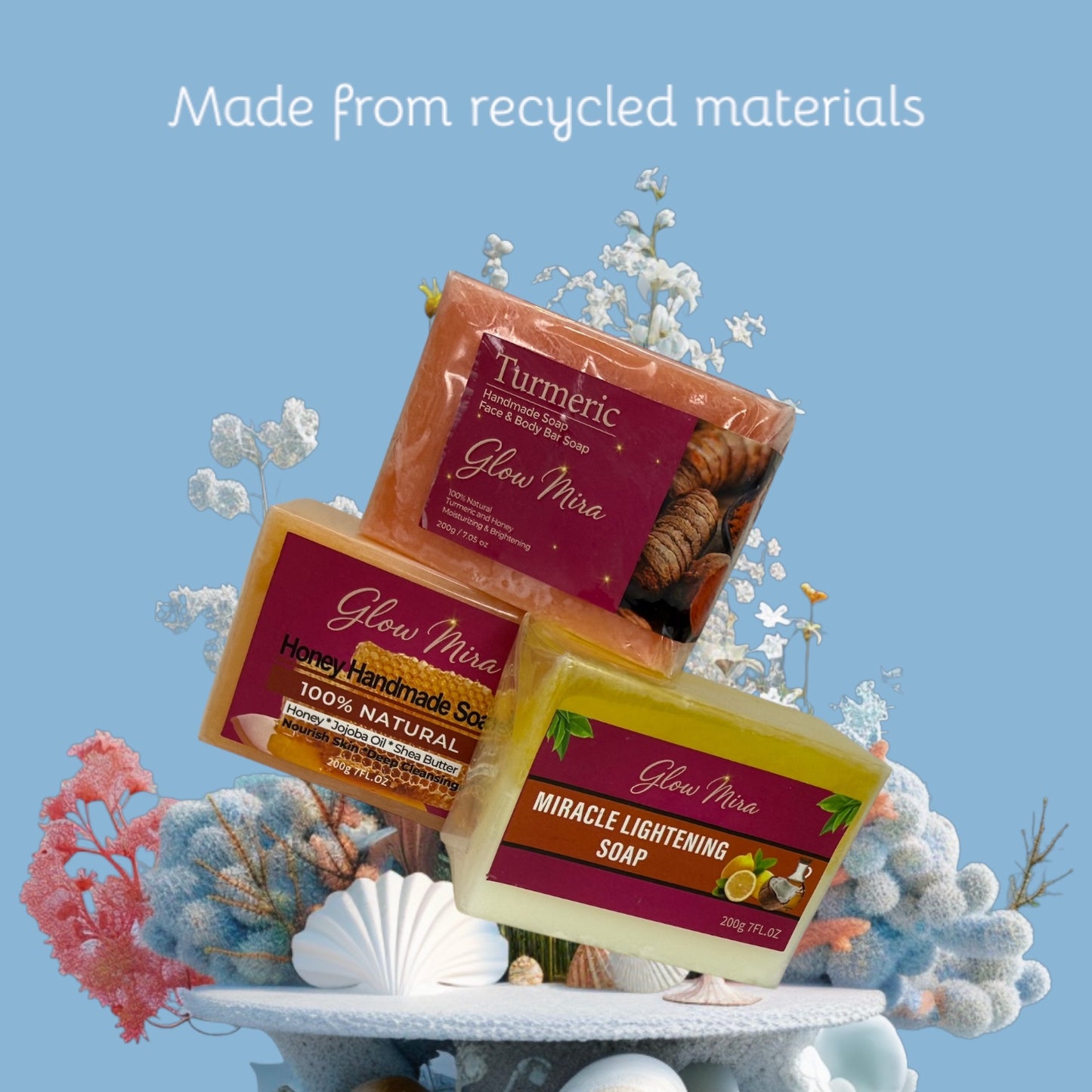 tumeric soap pack of 3